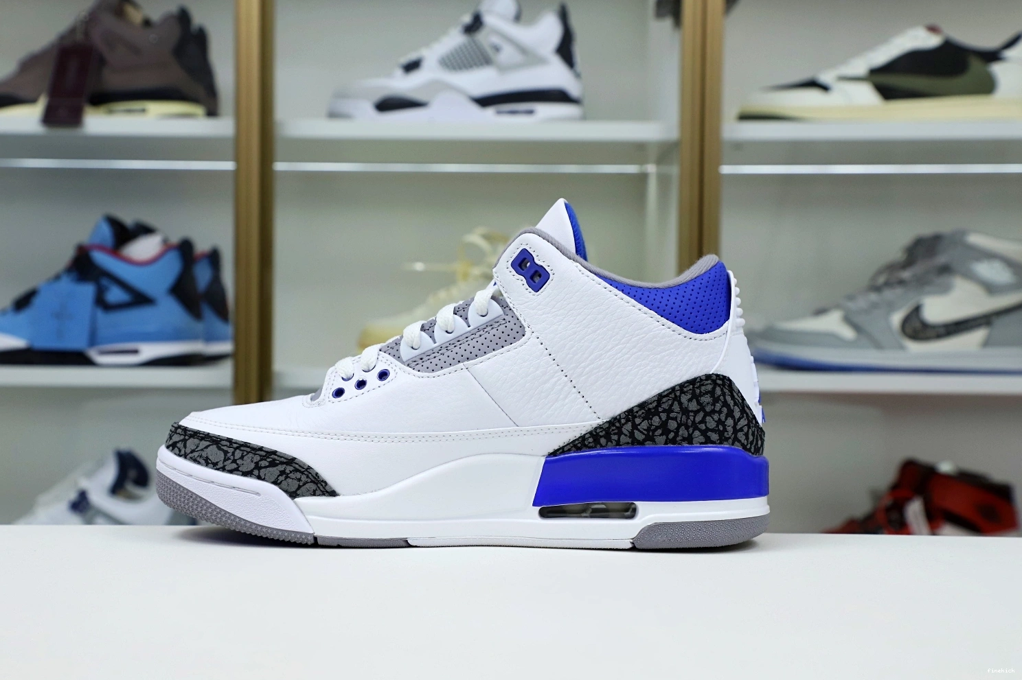 AIR 'RACER JORDAN RETRO BLUE' 3 (CT8532-145) 1224